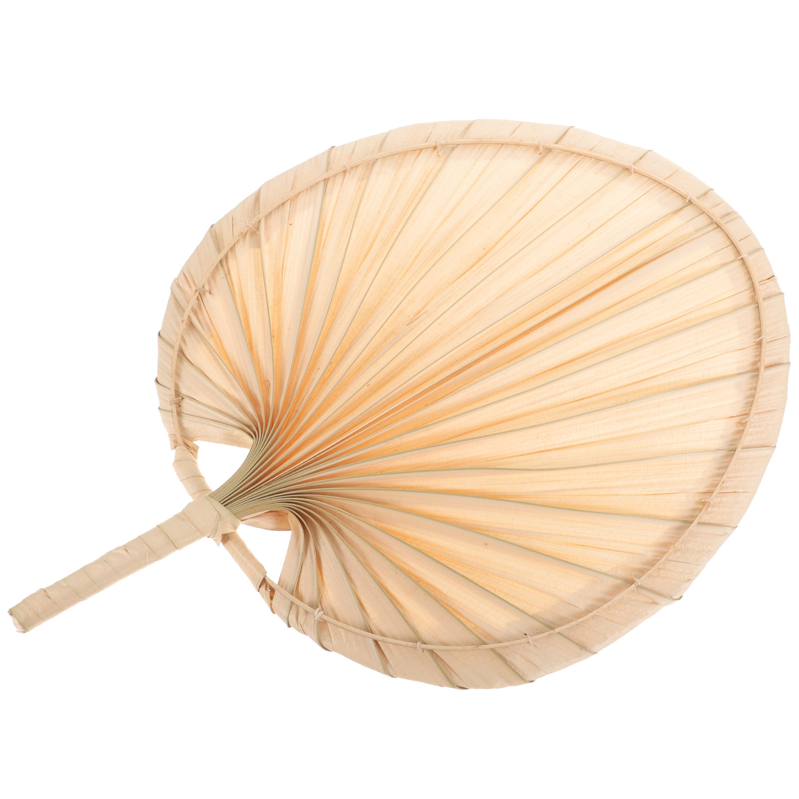 Dried Palm Leaf Hand Fan Chine - Palm Leaf Dried ulasan dan harga