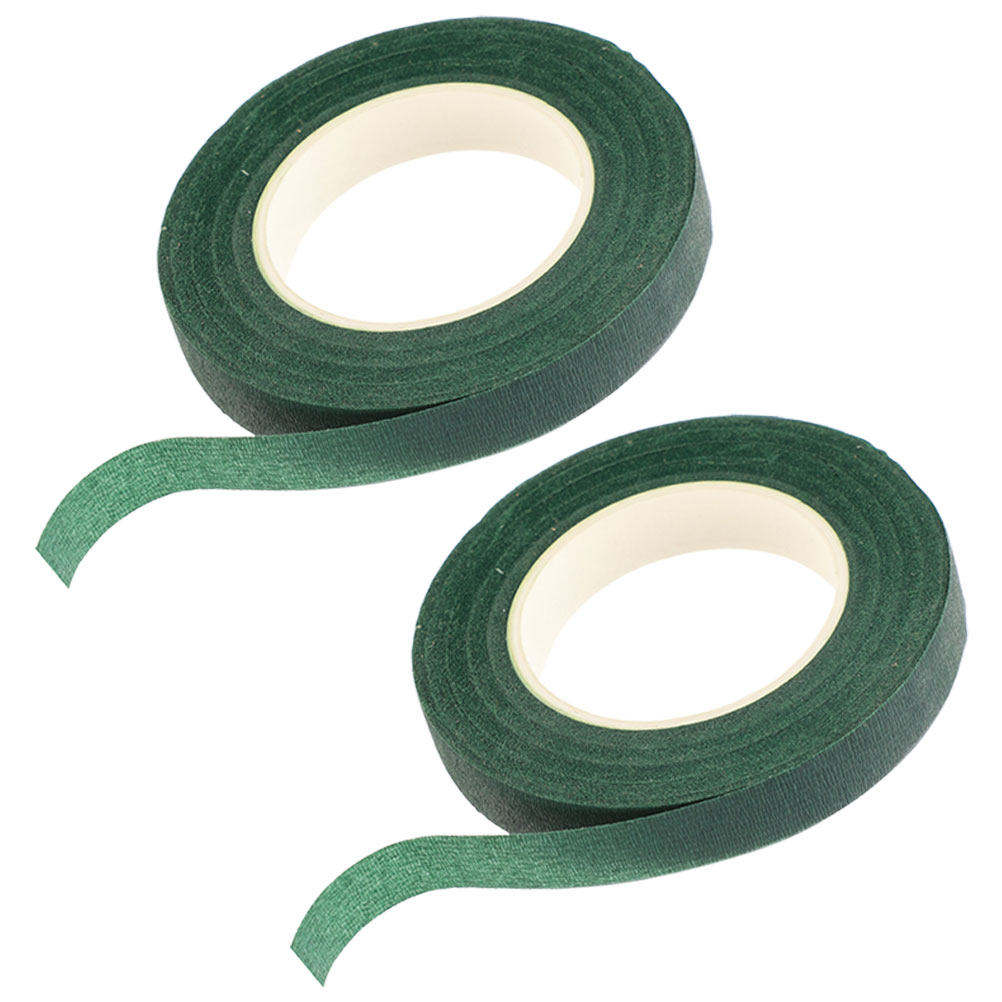 2 Rolls Green Floral Tape Flex - Floral Tape Green ulasan dan harga